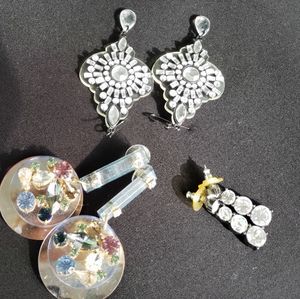 Jewelry Lot- sparkly earrings collection